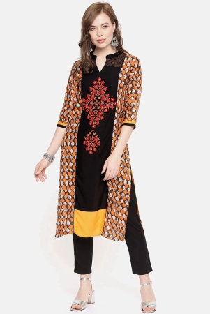 alena-yellow-cotton-womens-straight-kurti-l