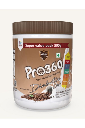 pro360-diabetic-protein-roastedcoffee-health-drink-powder-500-gm