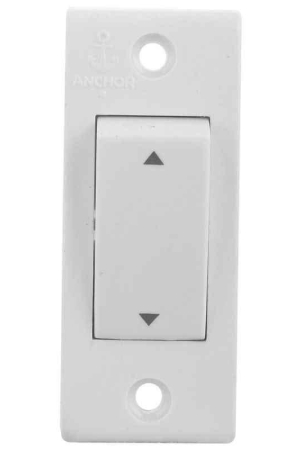 Anchor Penta Cherry 6A 2 way White Switch, 14122 ( pack of 20 )