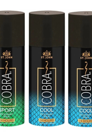 stjohn-cobra-cool-150ml-2-sport-150ml-deodorant-spray-for-men-450ml-pack-of-3