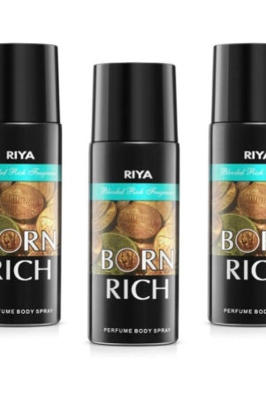 riya-born-rich-deodorant-spray-perfume-for-unisex-450-pack-of-3-