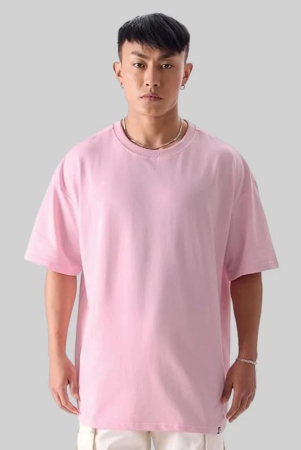 aktif-cotton-blend-oversized-fit-solid-half-sleeves-mens-t-shirt-pink-pack-of-1-none