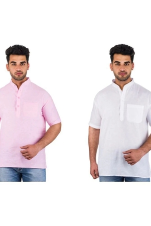 deshbandhu-dbk-multi-100-percent-cotton-kurta-pack-of-2-none