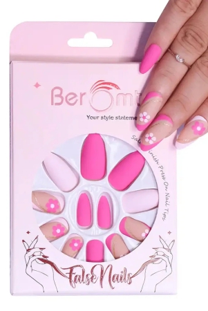 plain-french-tips-nail-kit-included-matte-pink