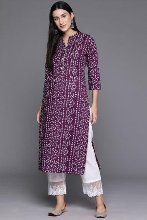 varanga-cotton-printed-straight-womens-kurti-purple-pack-of-1-none