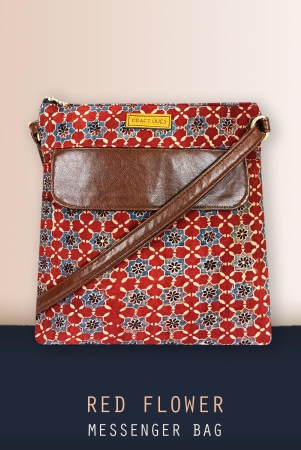 red-flower-messenger-bag