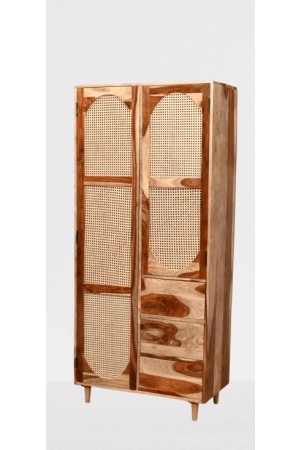 Jamani art craft; Sheesham Wood Wardrobe