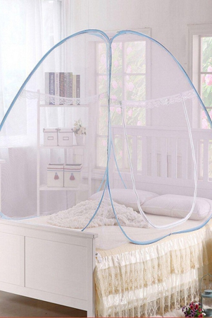 pindia-blue-polyester-double-bed-mosquito-net