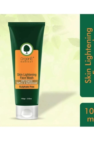 organic-harvest-skin-lightening-sf-face-wash-to-removes-dead-skin-cells-dark-spots-makes-skin-brighter-and-radiant-100gm