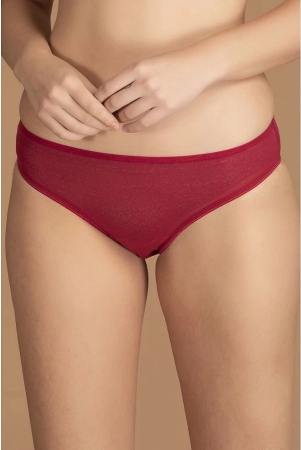 clovia-pack-of-1-lace-solid-womens-bikini-maroon-none