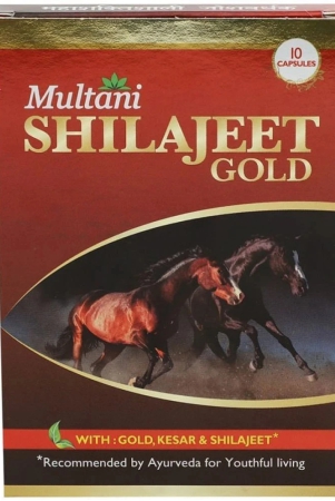 multani-shilajeet-gold-capsule-for-youthful-living-enriched-with-gold-kesar-safed-musli-shilajeet-original-ayurvedic-shilajit-capsule-for-stamina-endurance-10-capsule