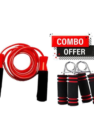 combo-skipping-rope-and-hand-grip-with-ball-bearings-rapid-speed-jump-rope-and-foam-handles-red