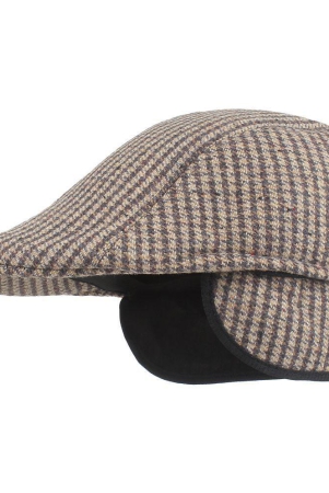 zacharias-brown-woollen-mens-cap-pack-of-1-brown