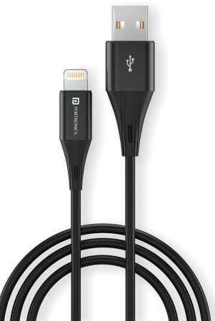 portronics-konnect-b-plus-8-pin-usb-cablenylon-braided-8-pin-usb-cable-with-metal-heads-black-por-1392-black