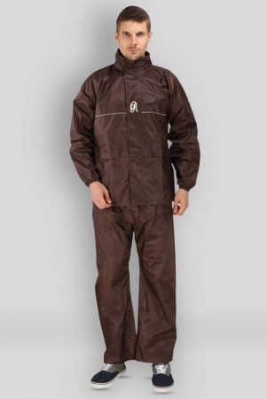 Goodluck Brown Rain Suit - XL