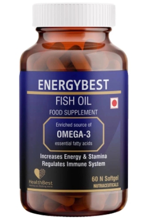 HealthBest - Capsule Omega Fatty Acid/Fish Oil ( Pack of 1 )