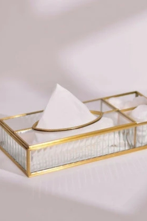 fluted-glass-tissue-box-with-compartments