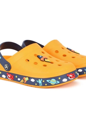 aqualite-boys-yellow-navy-blue-clogs-none