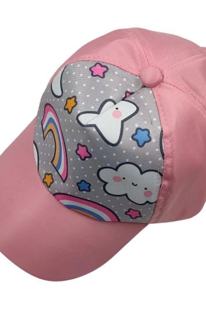 zacharias-unisex-kids-cotton-polyester-baby-cap-kc-19-pink9-24-months-pack-of-1-none