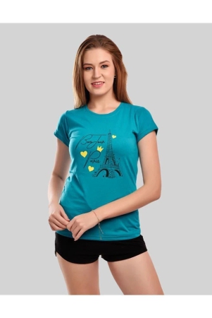 elina-turquoise-cotton-tees-single-none