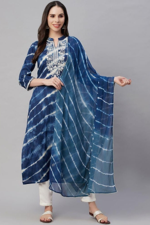 amiras-indian-ethnicwear-indigo-straight-polyester-womens-stitched-salwar-suit-pack-of-1-none