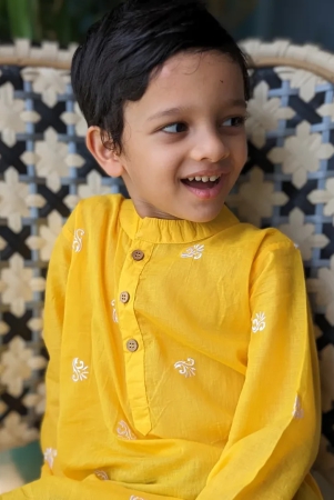 embroidered-malmal-kurta-sunshine-yellow-newborn-to-adult-s