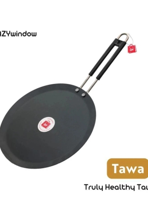 lazywindow-iron-dosa-tawa-pack-of-1-black