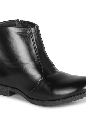 commander-black-womens-ankle-length-boots-none