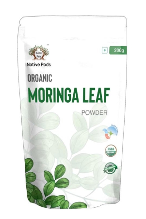 native-pods-organic-moringa-leaf-powder-usda-indian-organic-certified-multivitamin-raw-superfood-sun-dried-200g