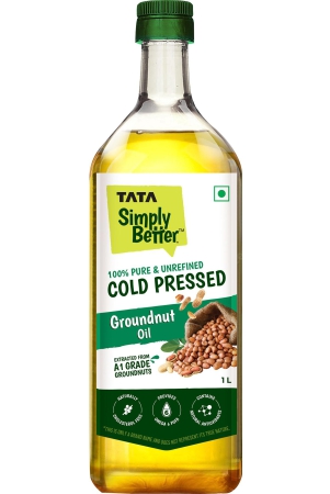 Tata Simply Better Coldpressed Groundnut Oil 1L