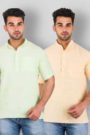 deshbandhu-dbk-multicolor-cotton-mens-regular-kurta-pack-of-2-none