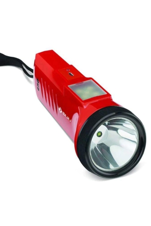 bajaj-raftaar-duo-rechargeable-led-torch-red