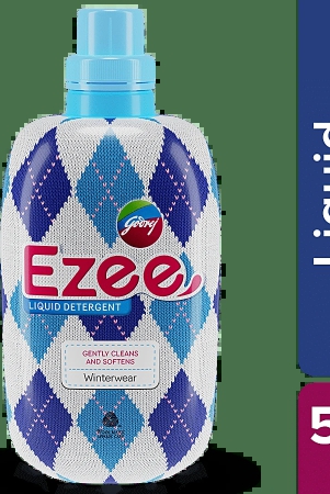 Godrej Ezee Liquid Detergent For Winter Wear - Woolmark Certified, 500 G Bottle