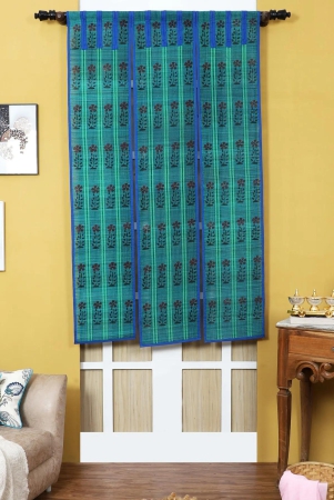 three-panel-bamboo-curtain-blue-8-ft-length