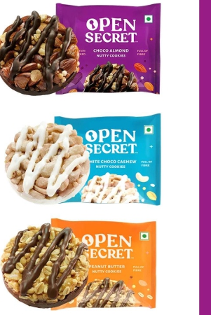 Open Secret Assorted Nutty Cookies- Pack of 30