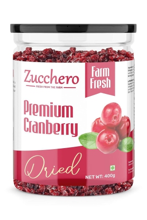 zucchero-premium-dried-cranberry-400-gm-sweet-tangy-99-fat-free-antioxidant-rich