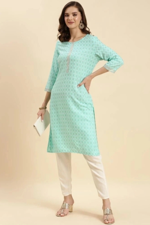 rangita-women-sea-green-rayon-printed-knee-length-straight-kurti-none