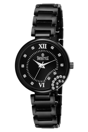 swisstyle-black-stainless-steel-analog-womens-watch