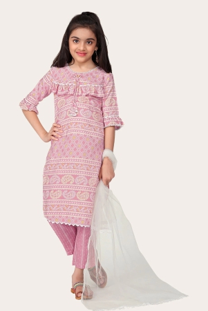 kid-girls-designer-cotton-printed-top-bottom-with-dupatta-pink-pink-13-14-years