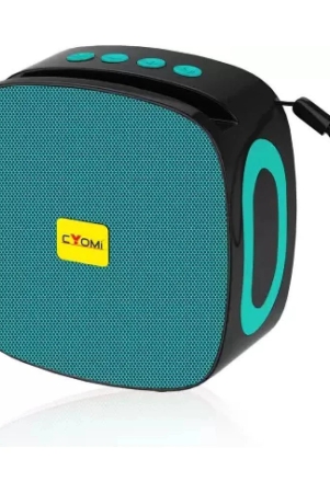 cyomi-cymax614-5-w-bluetooth-speaker-bluetooth-v50-with-sd-card-slot-playback-time-10-hrs-green-green