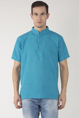 kloset-by-riag-blue-cotton-mens-shirt-style-kurta-pack-of-1-none