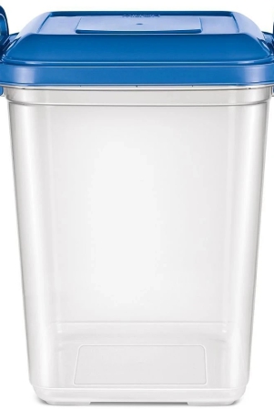 milton-silo-25-plastic-storage-containers-1-piece-23-litres-blue-storage-jar-kitchen-organiser-bpa-free-stackable-modular-nestable-blue