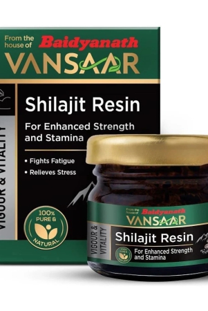 Vansaar Shilajit Resin, 100% Pure Himalayan Shilajit,For Natural Strength, Stamina & Endurance-15g