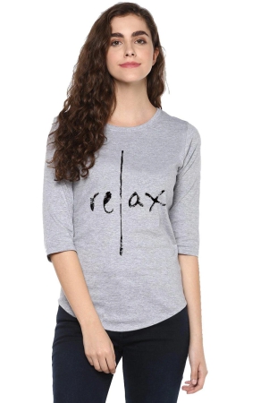 womens-34u-relax-printed-grey-color-tshirts-grey-x-large-100-bio-wash-cotton