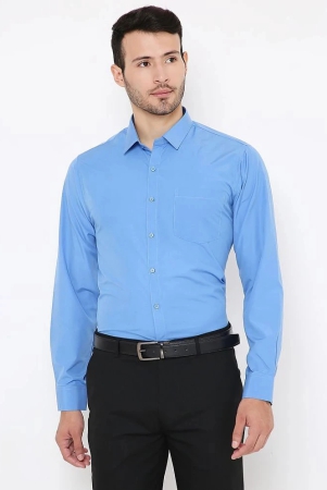 maharaja-blue-polyester-blend-slim-fit-mens-formal-shirt-pack-of-1-none