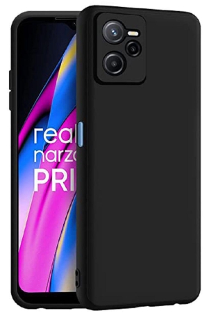 case-vault-covers-black-silicon-plain-cases-compatible-for-realme-narzo-50a-prime-pack-of-1-black