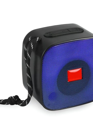 VEhop with RGb Light 5 W Bluetooth Speaker Bluetooth v5.0 with USB,SD card Slot,Aux Playback Time 6 hrs Assorted - Assorted