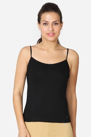 VStar Cotton Camisoles - Black Single - None