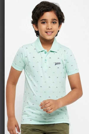 uniberry-mint-green-cotton-blend-boys-polo-t-shirt-pack-of-1-none