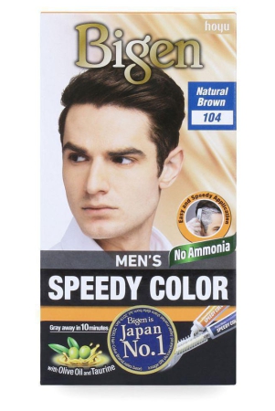 bigen-mens-speedy-104-temporary-hair-color-brown-natural-brown-40-g